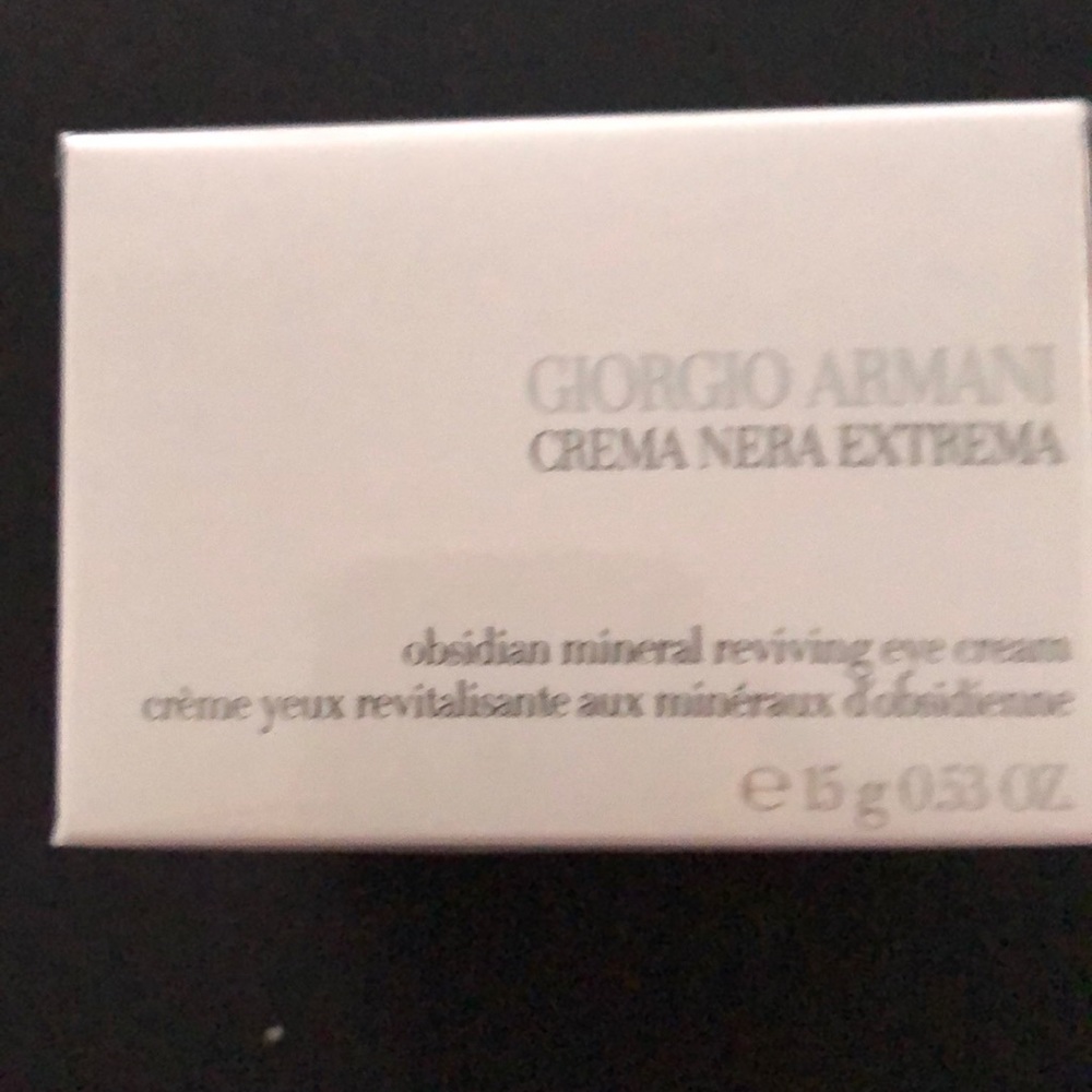NWT Giorgio Armani Crema Nera Extrema